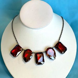 NIB Touchstone Crystal by Swarovski Retired Magma Necklace